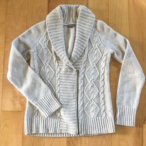 Eddie Bower Cotton zip up sweater